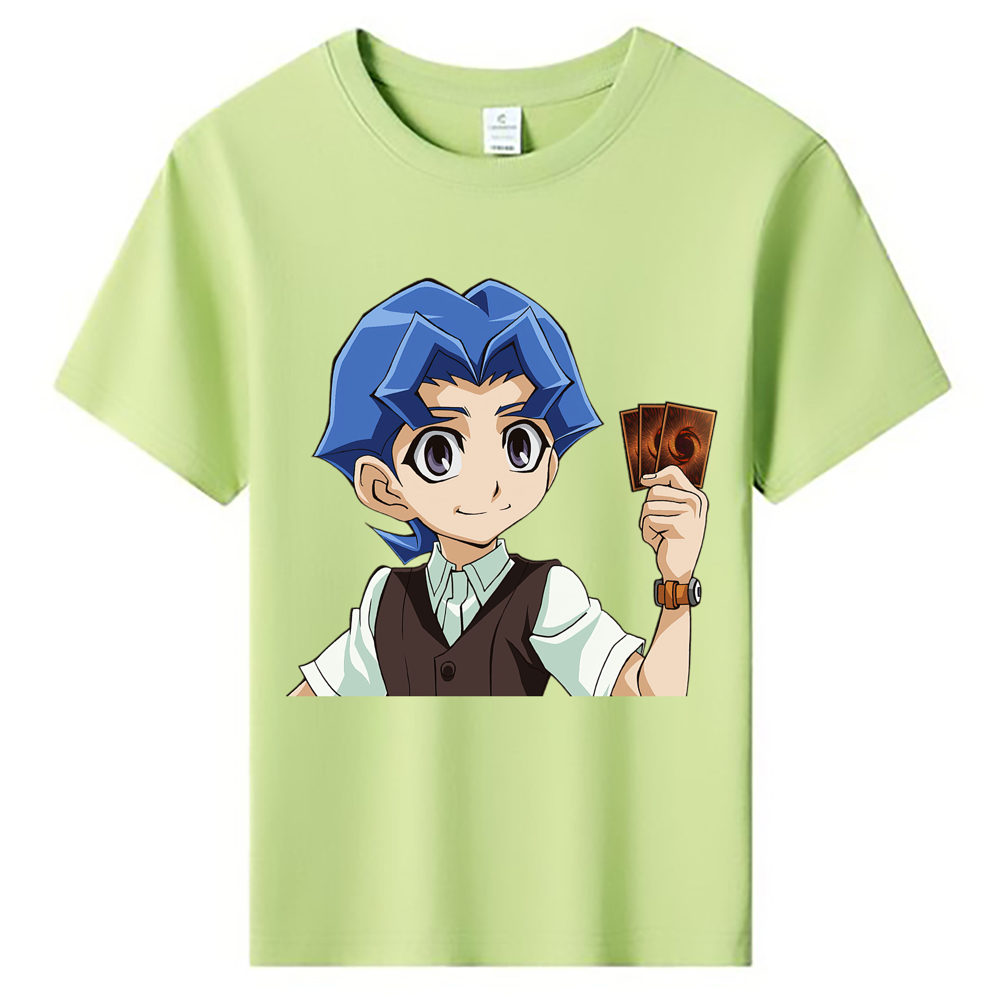（画像用） 遊☆戯☆王 Yu-Gi-Oh! 綿100％キッズTシャツ（フロントプリント）